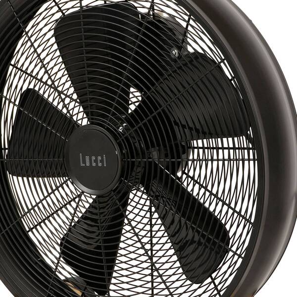  Beacon Lighting Beacon Lighting Beacon Table Fan Breeze, Black/ash ø 41 Cm, Quiet 