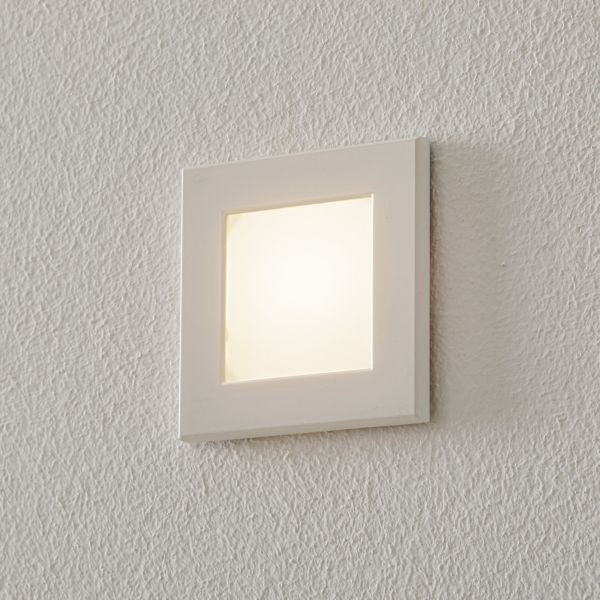  Bega Bega Accenta Wall Lamp Angular Frame White 160 Lm 