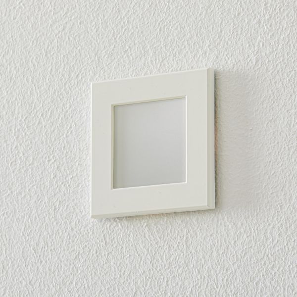  Bega Bega Accenta Wall Lamp Angular Frame White 315 Lm 
