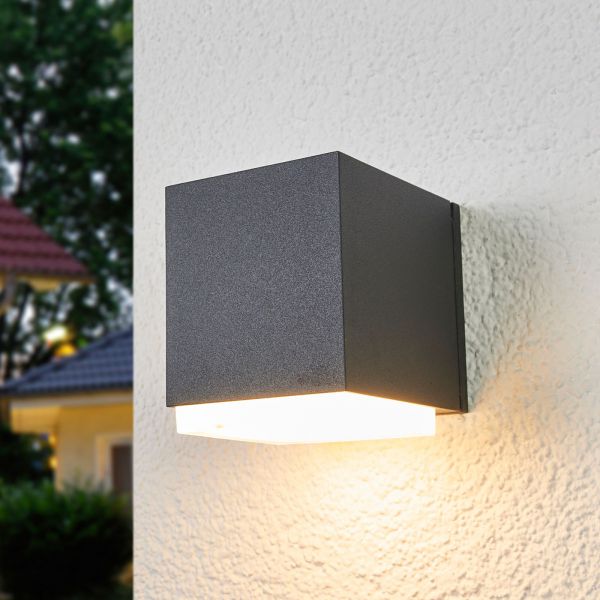  Bega Bega 33405k3 Led Wall Lamp Graphite 3,000 K Down 