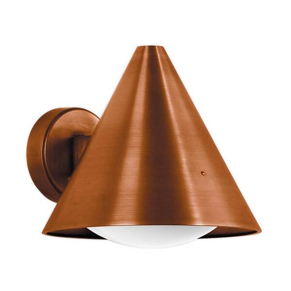  Bega Bega 31473k3 Outdoor Wall Light, Copper/opal Glass 
