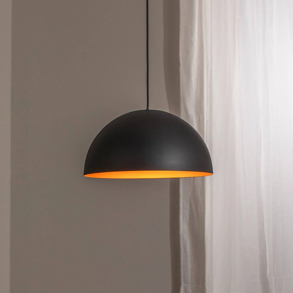  Bega Bega Led Pendant Light Studio Line 50993, Black/copper, ø 35 Cm 