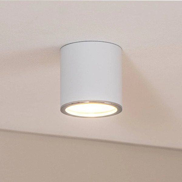 Bega Bega Studio Line Led Spotlight, White/aluminium, ø 9 Cm, Aluminium 