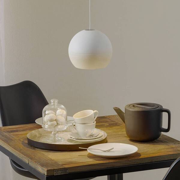  Bega Bega Studio Line Pendant Dali, White/aluminium ø19 Cm 