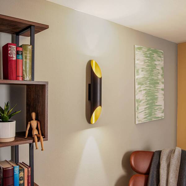  Bega Bega Studio Line Wall Lamp Cut 28w Black/brass 