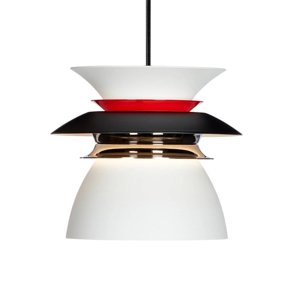 Belid Belid Diablo Led Hanging Light, ø 16.5 Cm, Black/red 