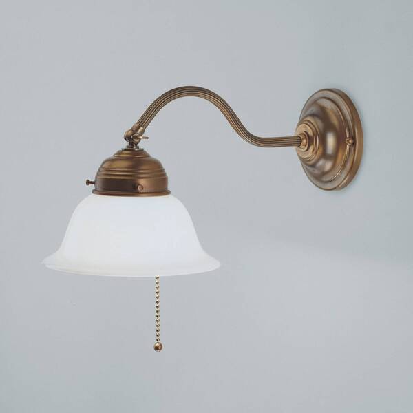  Berliner Messinglampen Berliner Messinglampen Boris Wall Light Made Of Brass 