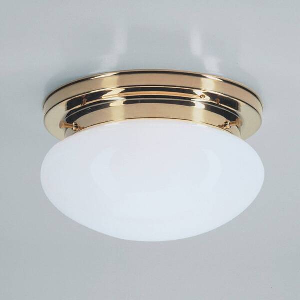  Berliner Messinglampen Berliner Messinglampen Harry Ceiling Light With Polished Brass 