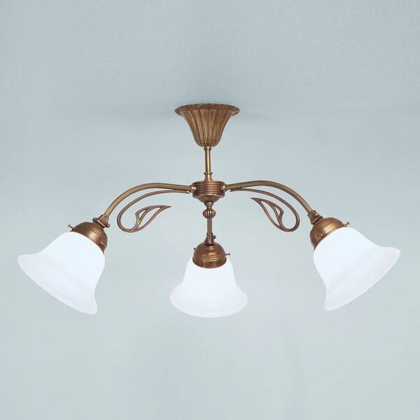  Berliner Messinglampen Berliner Messinglampen Hertha Ceiling Light Made Of Brass 