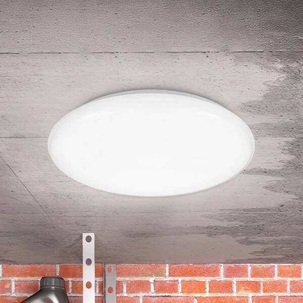  B.k. Licht B.k. Licht Jill Led Ceiling Light, White, ø 27.8 Cm, Plastic, 4,000 K 