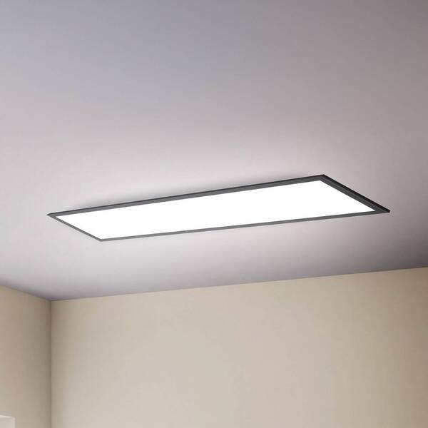  B.k. Licht B.k. Licht Odin Led Panel On/off, 100 X 25 Cm, Black, 4,000 K 