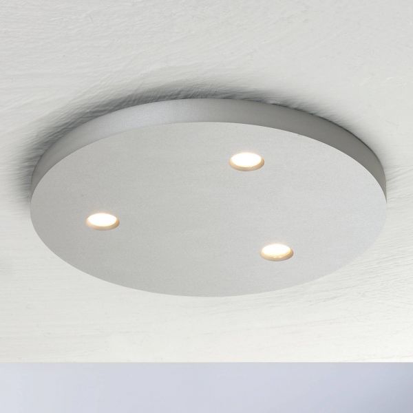  Bopp Bopp Close Led Ceiling Lamp 3-bulb Round Aluminium 