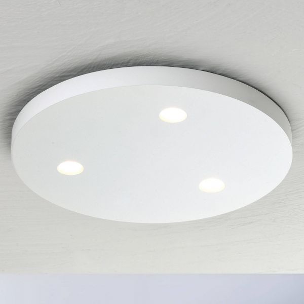  Bopp Bopp Close Led Ceiling Lamp 3-bulb Round White 