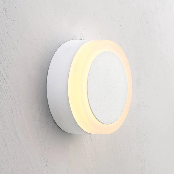  Bopp Bopp Led Ceiling Light One, White, ø 9 Cm, Metal 