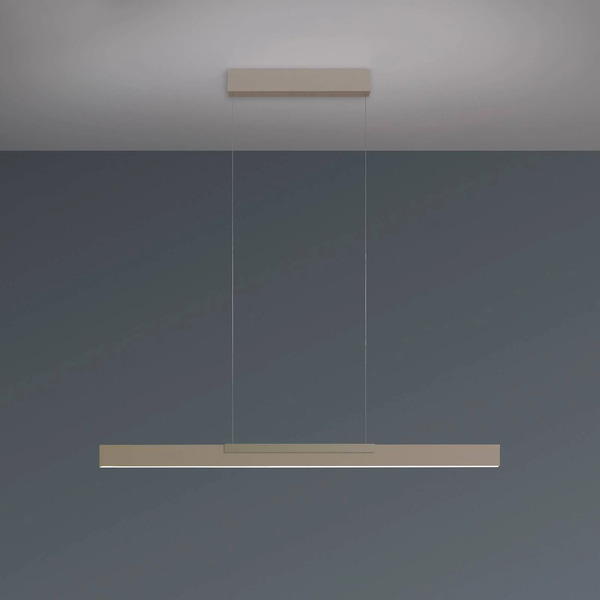  Bopp Bopp Led Hanging Light Nano 2.0, Length 100 Cm, Taupe, Metal 