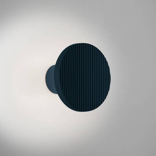  Bover Bover Led Wall Lamp Arid A/01 Grey-blue Cct 2,200-2,700k Ip44 