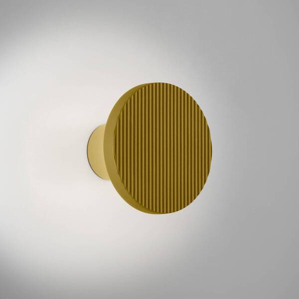  Bover Bover Led Wall Lamp Arid A/01 Sand Yellow Cct 2,200–2,700k Ip44 