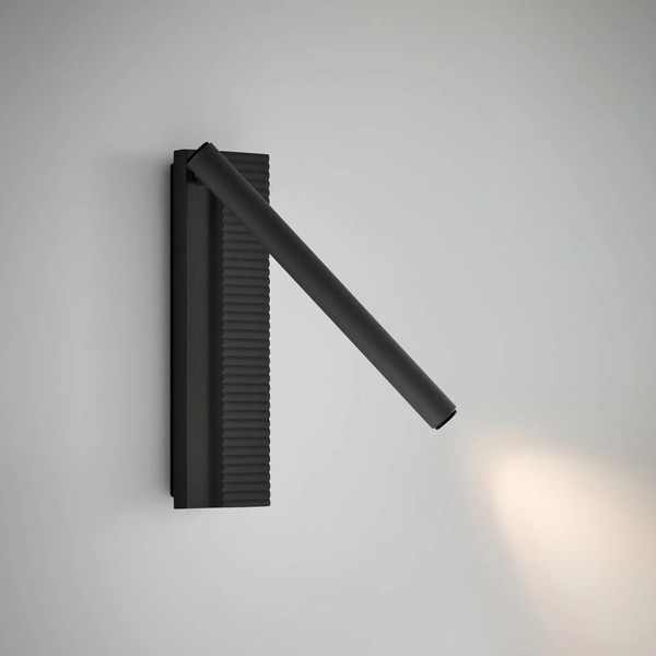  Bover Bover Led Wall Light Arid A/02 Black, Aluminium, 2,700 K 