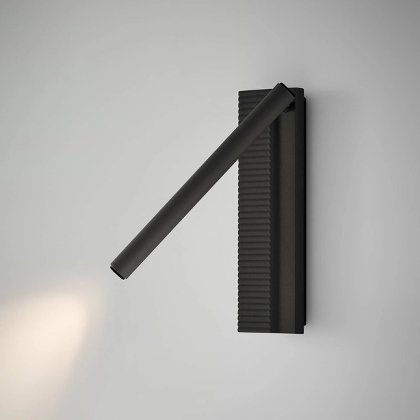  Bover Bover Led Wall Light Arid A/03 Black, Aluminium, 2,700 K 