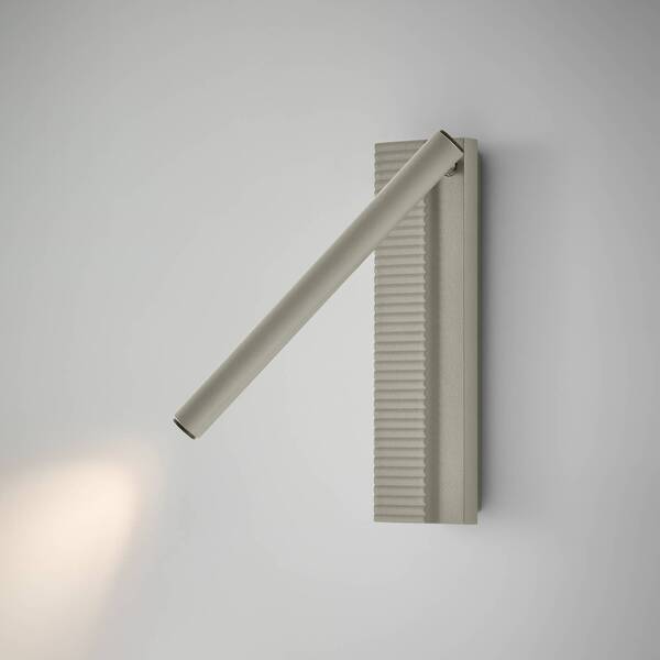  Bover Bover Led Wall Light Arid A/03 Grey, Aluminium, 2,700 K 