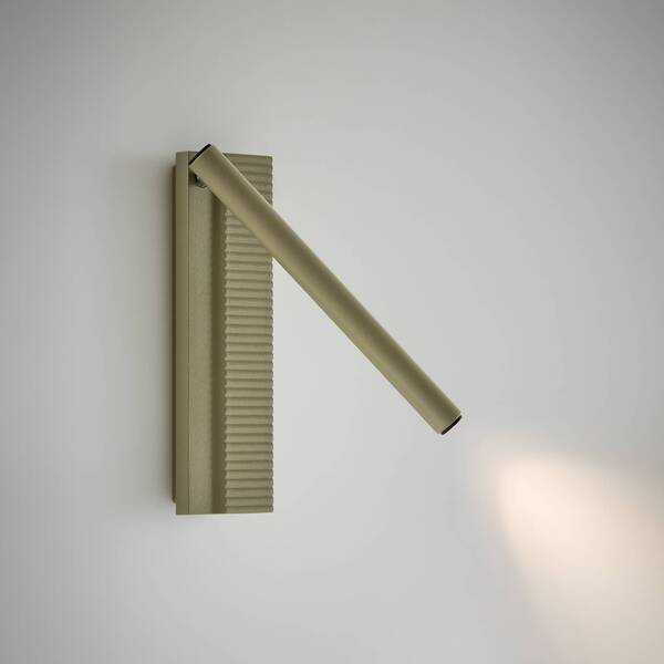  Bover Bover Led Wall Light Arid A/02 Olive, Aluminium, 2,700 K 