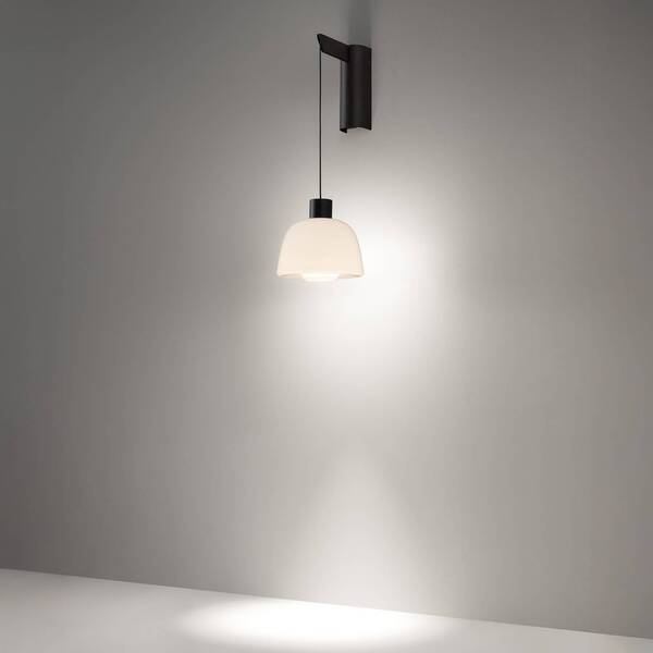  Bover Bover Led Wall Light Drep A/01, Opal White, Glass, 2,700 K 
