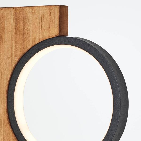  Brilliant Brilliant Cheesy Led Table, Lamp Made Of Wood, 2-bulb 