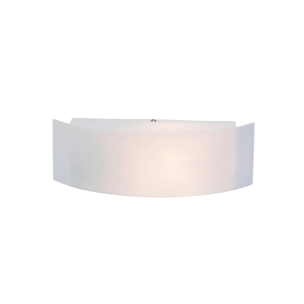  Brilliant Brilliant Interface Outdoor Wall Light, White, Width 31 Cm, Plastic 