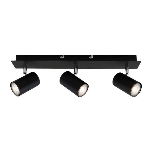  Briloner Briloner 2857-035 Ceiling Light, Pivotable, 3-bulb, Black 