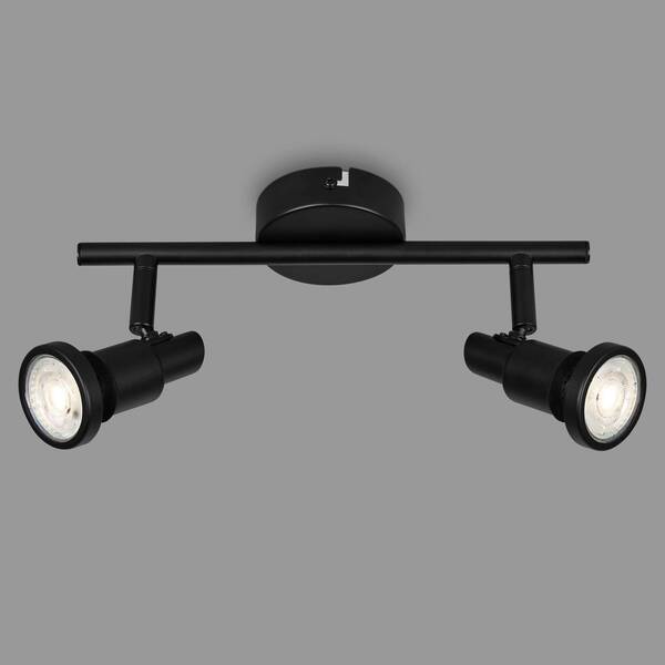  Briloner Briloner Flamo Led Downlight Ip44 2-bulb Adjustable Black 