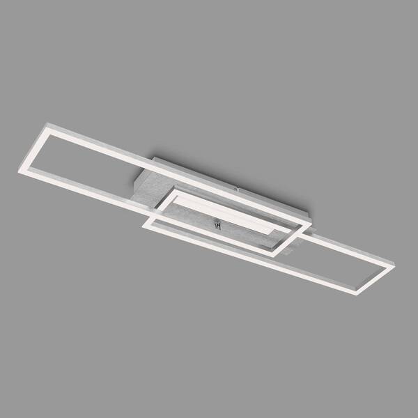  Briloner Briloner Frame Mid Led Ceiling Light, 3,000 K, Aluminium 