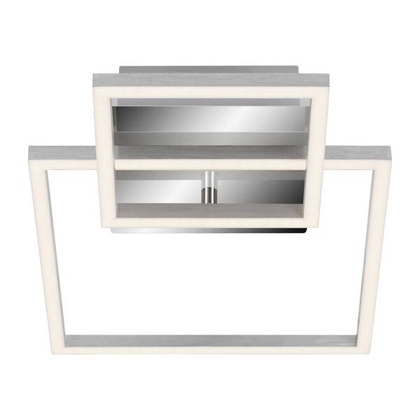  Briloner Briloner Frames Led Ceiling Lamp 1 Small/1 Large Square 
