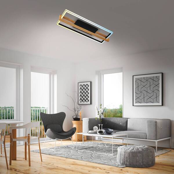  Briloner Briloner Led Ceiling Lamp 3769015 Cct With Remote Control 