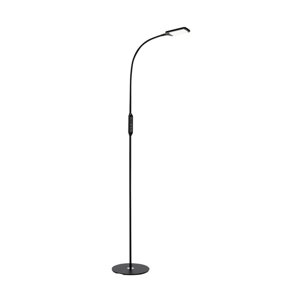  Briloner Briloner Led Office Floor Lamp Office Remote, Black, Dimmable, Cct 