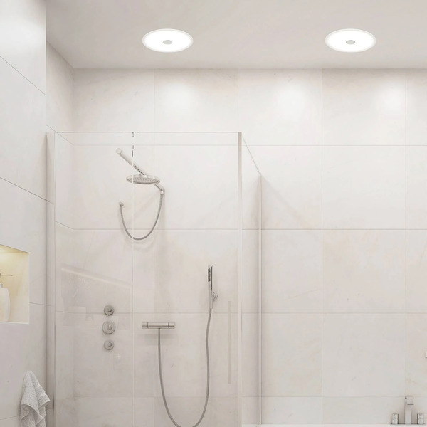  Briloner Briloner Led Recessed Ceiling Light 748 Ip44 Cct Switch ø 22cm 