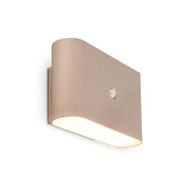  Briloner Briloner Led Rechargeable Wall Lamp Chat, Beige, 16 Cm, Plastic, Sensor 