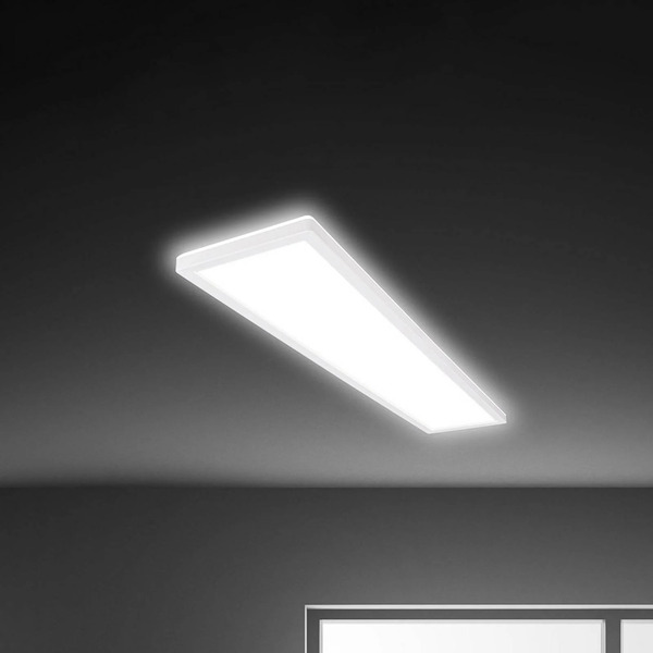  Briloner Briloner Tava Led Ceiling Light, White, Plastic, 98 Cm, Backlight 