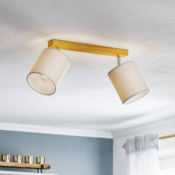  Britop Britop Corralee Ceiling Spotlight, Grey, 2-bulb 