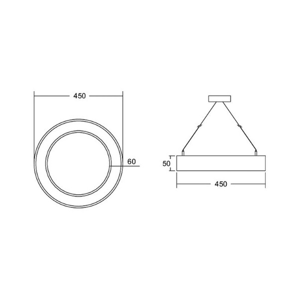  Brumberg Brumberg Biro Circle Ring5 Direct 45 Cm, Ca, Cct, Silver 