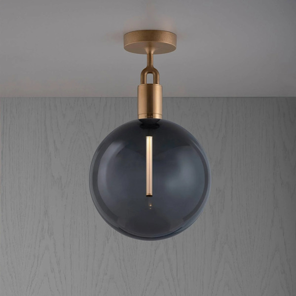  Buster + Punch Buster + Punch Forked Brass/glass Smoked ø 29cm 