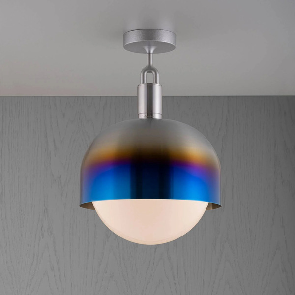  Buster + Punch Buster + Punch Forked Ceiling Steel Burnt/opal ø34cm 