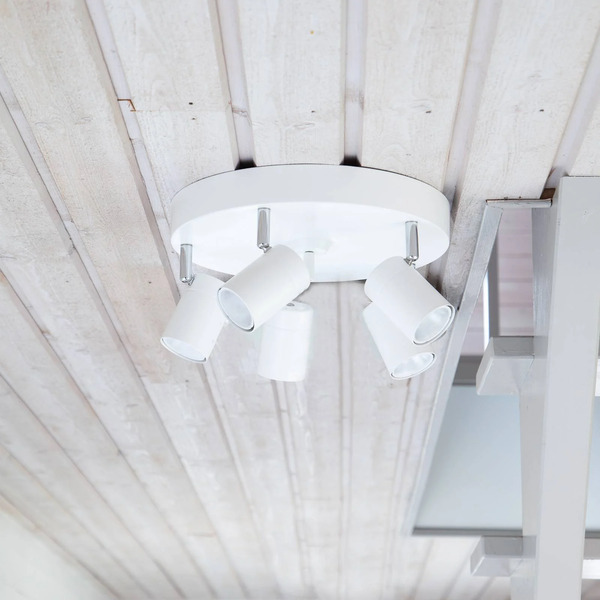  By Rydéns By Rydéns Correct Ceiling Spotlight 5-bulb White Matt 