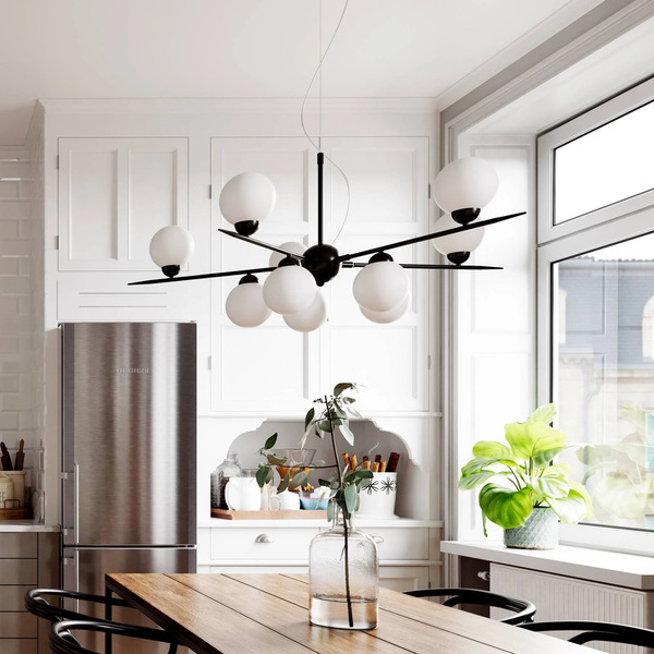  By Rydéns By Rydéns Punto Pendant Light, 10-bulb 
