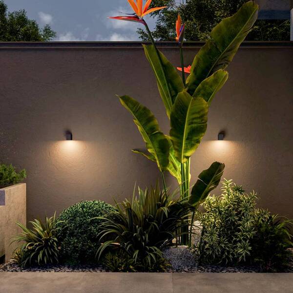  Calex Calex Outdoor Wall Light Gu10, Downlight, Height 8 Cm, Black 