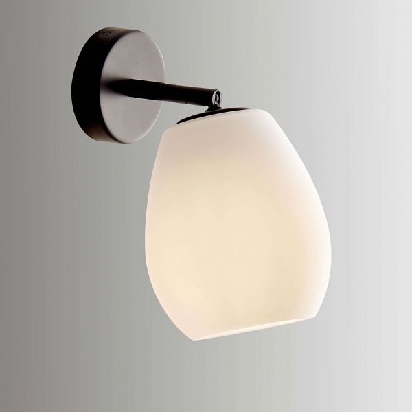  Casablanca Casablanca Bagan - Variable Wall Lamp, Opal White 