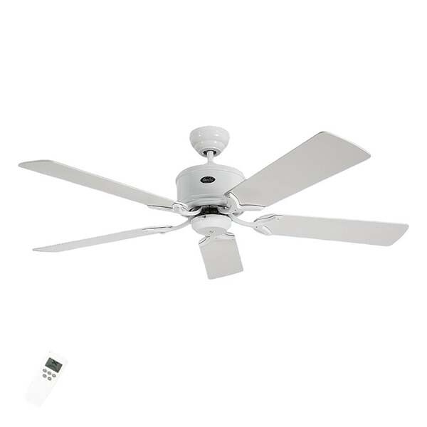  Casafan Casafan Eco Elements Ceiling Fan, White/grey, ø 132 Cm, Quiet 