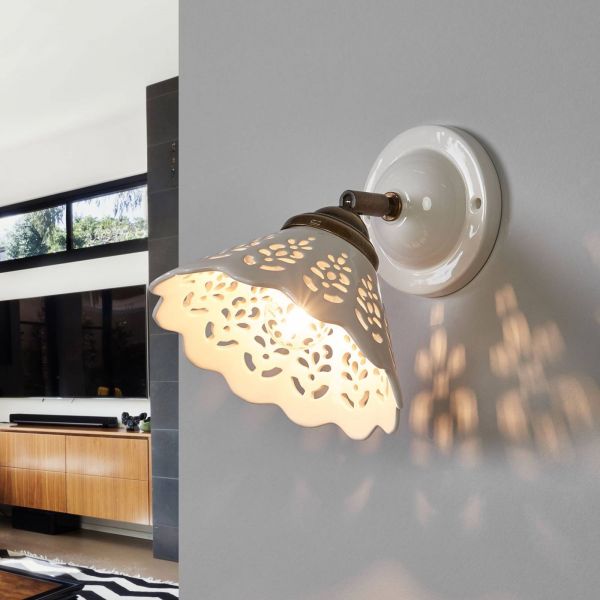  Ceramiche Ceramiche Pizzo Wall Light 