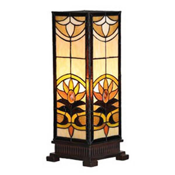  Clayre&eef Clayre&eef Angular Table Lamp Sina In A Tiffany Look 