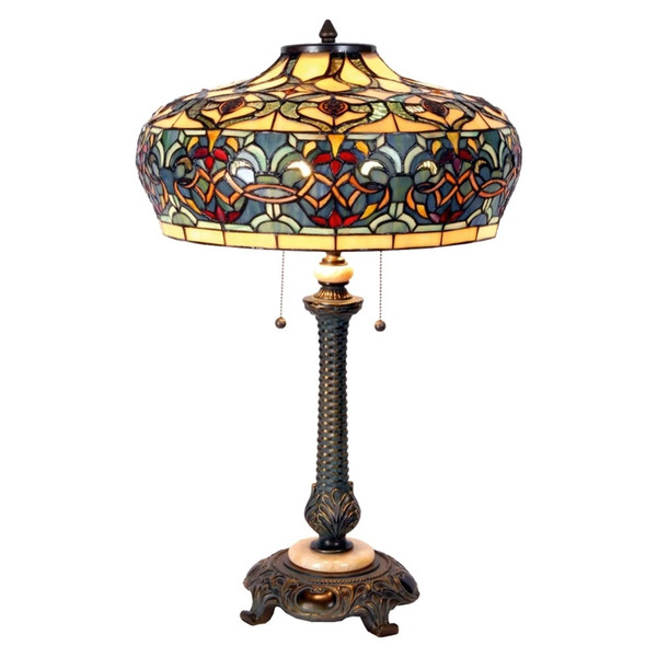  Clayre&eef Clayre&eef Buffet Lamp Orient In The Tiffany Style 