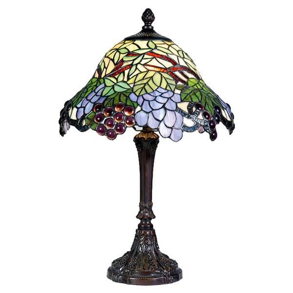  Clayre&eef Clayre&eef Colourful Table Lamp Lotta In The Tiffany Style 